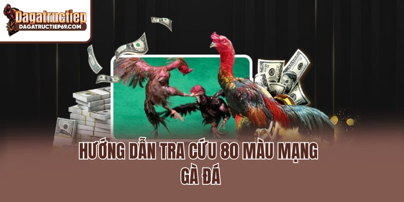 Hướng dẫn tra cứu 80 màu mạng gà đá